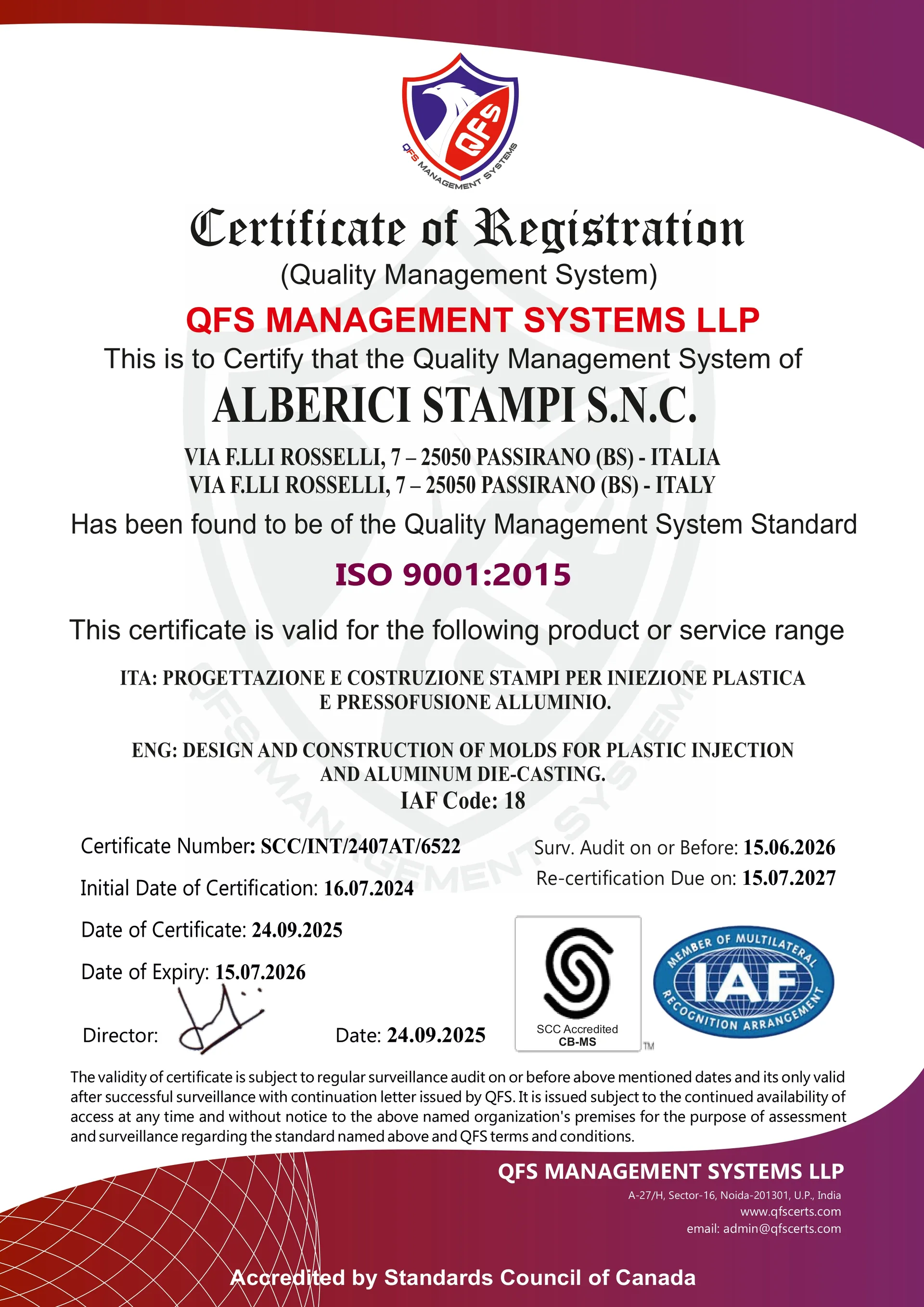 Certificate Preview